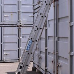 アルインコ 3連はしご TRN-83G ハシゴ 梯子 三連 三段 スライダー 3階建て 8.33mの画像