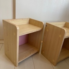 訳あり本棚2個セットの画像