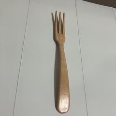 木製フォーク　無料　サラダやパスタの取り分け用にの画像