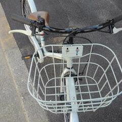 7/30 （水）~8/2（土）までお休み！中古子供自転車３６５９　ブリヂストン　ビッケJ　２２インチ　ギヤなし　LEDダイナモライト　 身長117㎝前後の画像