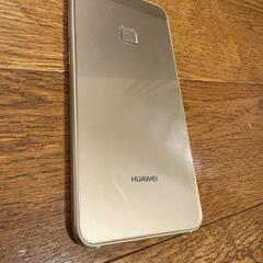 美品 HUAWEI P10 lite ゴールド ケース付 スマートフォンの画像
