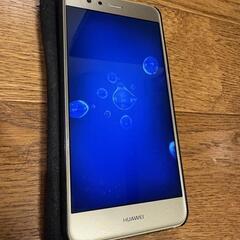 美品 HUAWEI P10 lite ゴールド ケース付 スマートフォンの画像