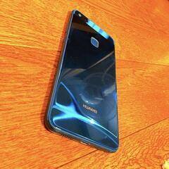 美品 HUAWEI P10 lite サファイアブルー ケース付 スマートフォンの画像