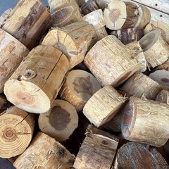 杉焚き物の画像