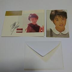 LPレコード「ノン・ストッパー」荻野目洋子付録X'masカードハガキの画像