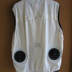 中古　空調服　さくら電子　SBR-800　LL=XL　ホワイトの画像