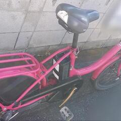 ヤマハYAMAHAパスバビー電動自転車子供乗せマゼンダの画像