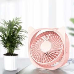 静音　卓上　扇風機　4色の画像
