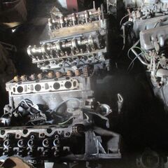 オールドMベンツ126シリーズ温度上昇制御対策済みシリンダーヘツト交換の画像