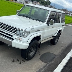ランドクルーザー78 プラド 3.0 SXワイド ディーゼルターボ インチアップの画像