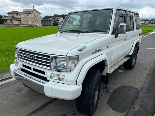 ランドクルーザー78 プラド 3.0 SXワイド ディーゼルターボ インチアップ