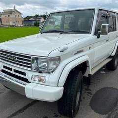 ランドクルーザー78 プラド 3.0 SXワイド ディーゼルターボ インチアップの画像