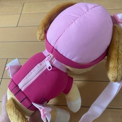 パウパトロール　スカイ　人形　リュックの画像