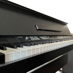 【動作品・付属品あり】Alesis VIRTUE AHP-1 電子ピアノ 88鍵盤 椅子・電源アダプター付きの画像