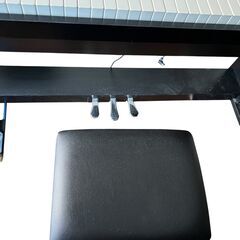 【動作品・付属品あり】Alesis VIRTUE AHP-1 電子ピアノ 88鍵盤 椅子・電源アダプター付きの画像