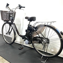 1年保証 送料無料　パナソニック　ビビEX 26インチ　茶色　電動アシスト自転車 g730の画像