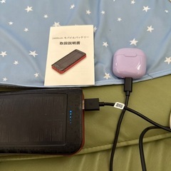 モバイルソーラーパネルバッテリー差し上げます
の画像