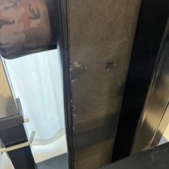 折り畳みベンチプレス台➕オリンピックシャフトバーベル　の画像