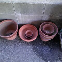 植木鉢　壺（瓶？）　無料　引き取り限定の画像
