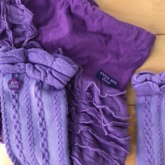 サイズ90 ANNA SUI mini ショートパンツとレッグウォーマーの画像