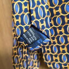 Gucci グッチ　シルクネクタイ チェーンの画像