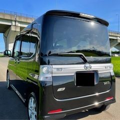 車検付きダイハツタントカスタム電動ドアbluetoothナビ禁煙車の画像
