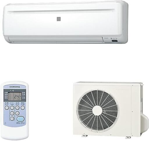 エアコン　コロナ CORONA エアコン ReLaLa ホワイト 主に6畳用 RC-2225R(W) 冷房専用　新品未使用