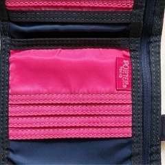 【激レア】PORTER ピンク 二つ折り財布の画像