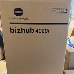◎新品未開封 コニカミノルタ レーザープリンター bizhub 4020i KONICAMINOLTA 法人事務所保管品の画像