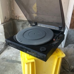 KENWOOD　レコードプレーヤーの画像