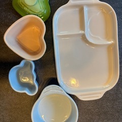 ル・クルーゼ　ベビー　食器セット　ココットの画像