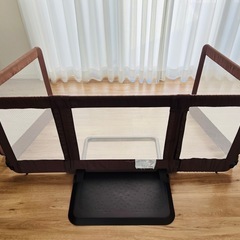 自立式ベビーゲート 日本育児 おくだけとおせんぼ スマートワイドの画像