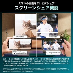 【ほぼ新品】43型 4K液晶テレビの画像