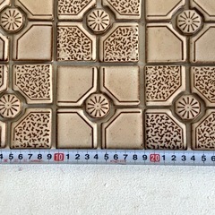 モザイクタイル 本物レトロ 画像の6組ひとまとめ 複数ありの画像