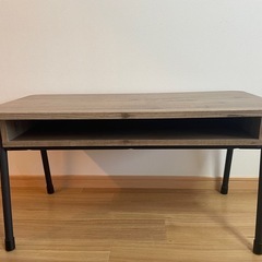 【お譲り先決定しました】ローテーブル＆飾り棚の画像