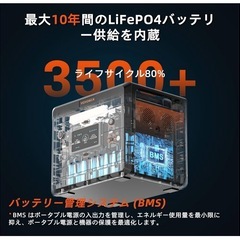 YOYOSCX G2500 新品:ポータブル電源 ソーラーパネル セット200Wの画像