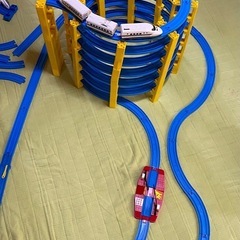 プラレール　線路　トンネル　橋桁　まとめ売り　知育　想像力　子供　おもちゃの画像