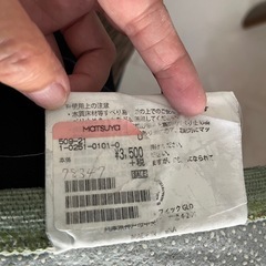 玄関マット　バラ　グリーンの画像