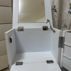  ワンボックス　収納 メイク収納 化粧台　の画像