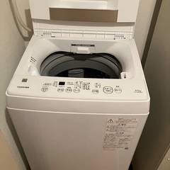 東芝洗濯機4.5kg_AW-45ME8の画像