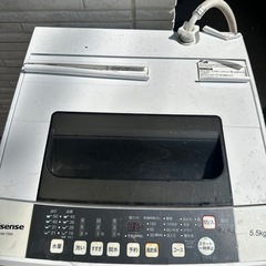 洗濯機　持っていってください❗️の画像