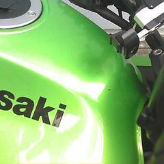 KAWASAKI ニンジャ400RA 緑 エンジン始動確認 自賠責保険で乗れます 半額配送キャンペーン 現状渡し諸経費￥0- 横浜 P-Yardの画像