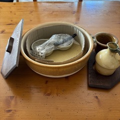 土鍋　信楽焼の画像