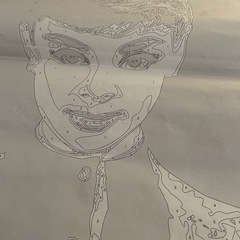 ✨大人の塗り絵　ヘップバーンの画像