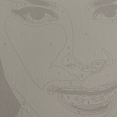 ✨大人の塗り絵　ヘップバーンの画像
