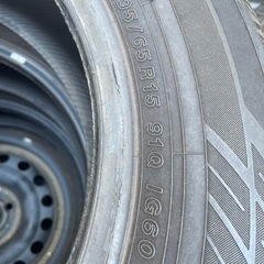 年式2022 195/65R15 YOKOHAMAスタッドレス4本の画像