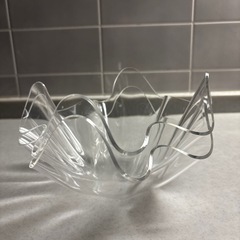 プラスチック　サラダ皿　２個の画像