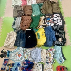 Zara H&M 無印良品 UQ 子供服超大量 未使用～未使用近い～使用感あるものまで冬服〜夏服1着30 円の画像