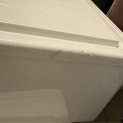 Fits 衣装ケース 縦型 4個セット 白 使用期間短めの画像