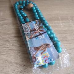 ROXYタグ付き 新品 ターコイズ風ネックレスの画像